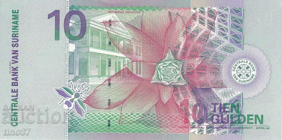 Auction tino37- SURINAME - 10 GUILDENS - 2000 - UNC Auction tino37- SURINAME - 10 GUILDENS - 2000 - UNC
