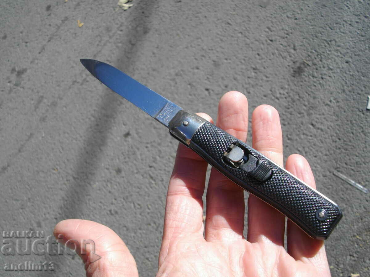 SOLINGEN GERMANY COLLECTIBLE AUTOMATIC POCKET KNIFE SOLINGEN GERMANY COLLECTIBLE AUTOMATIC POCKET KNIFE