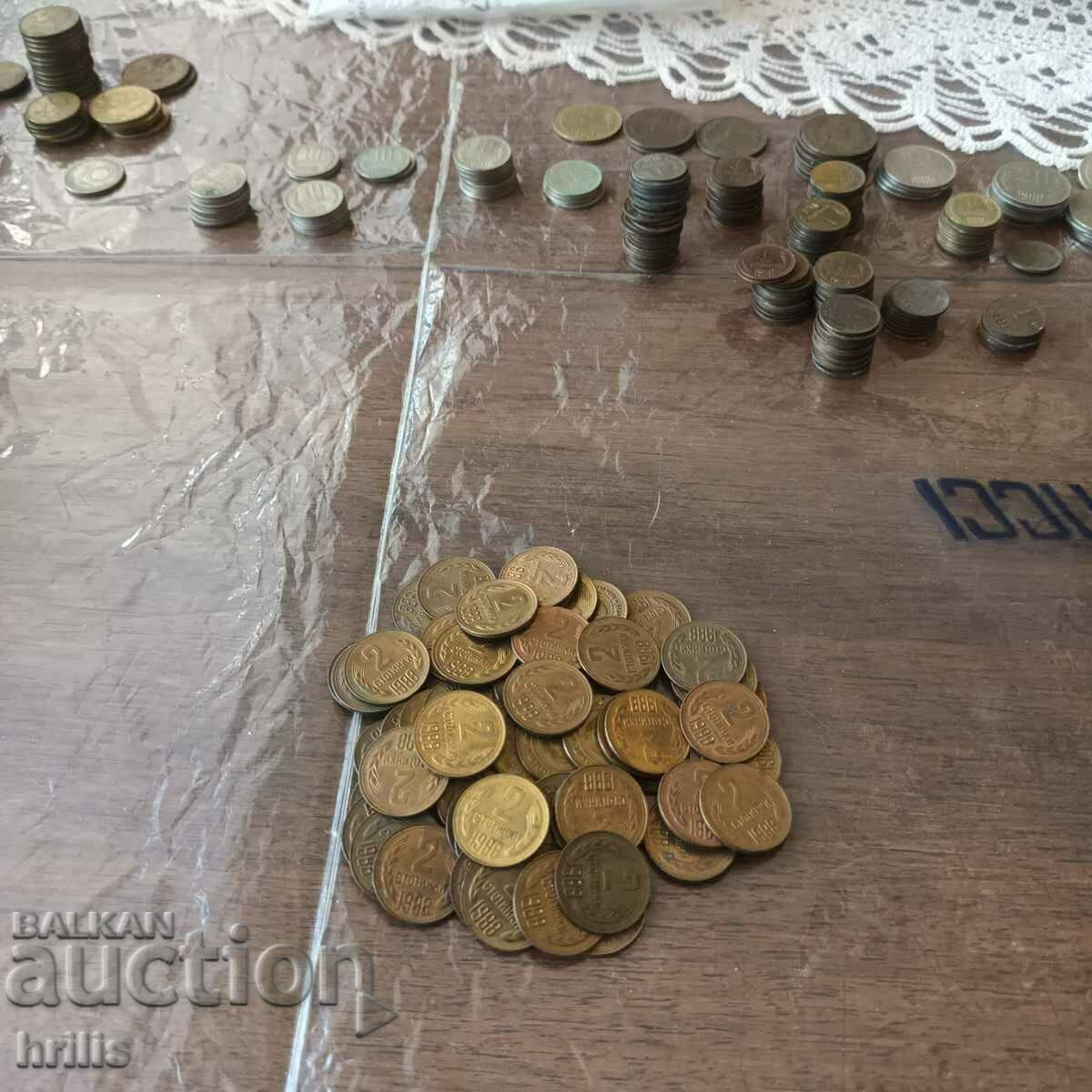 Auction 2 CENTS 1988 - 68 NUMBERS Auction 2 CENTS 1988 - 68 NUMBERS