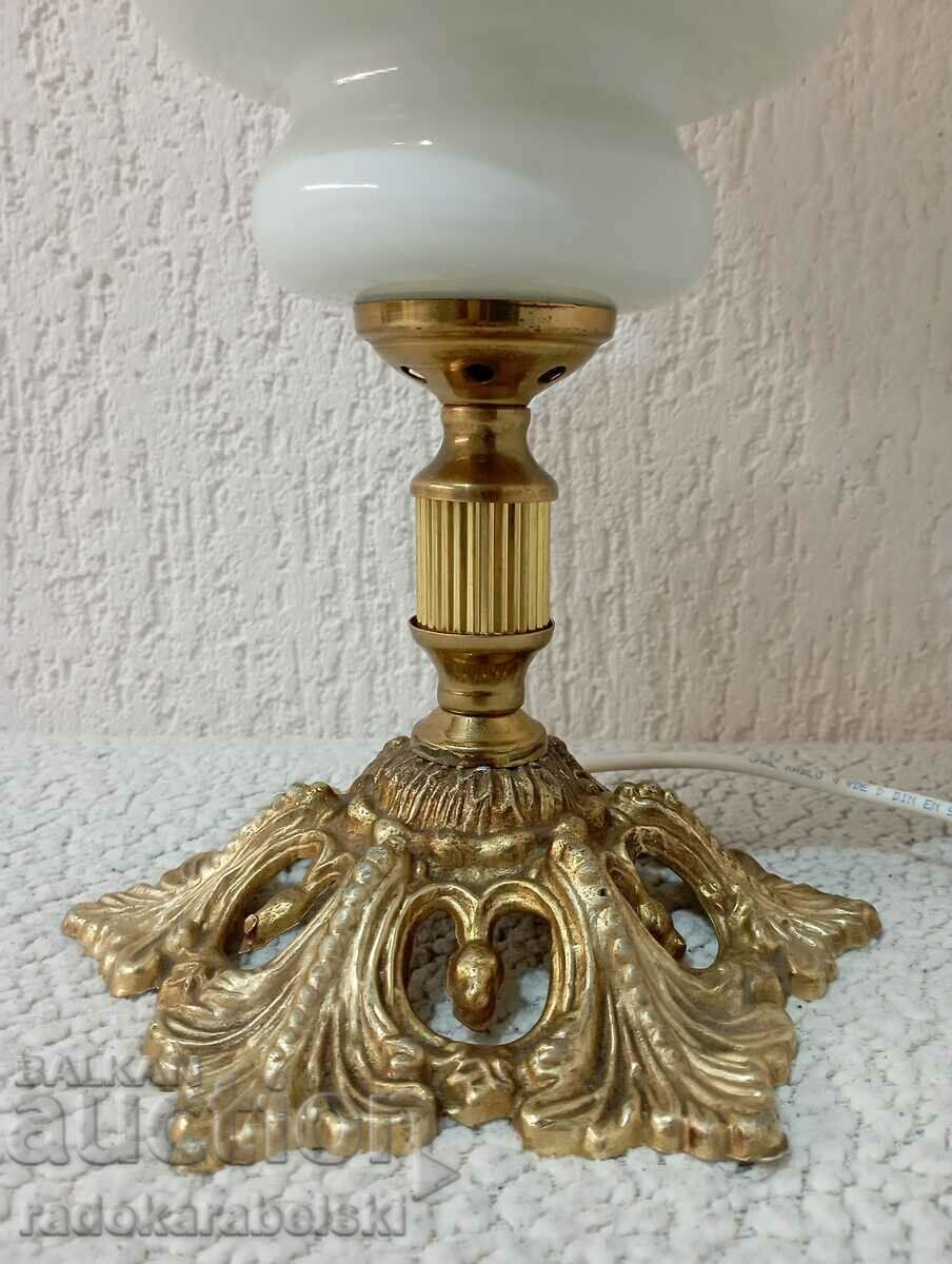 Auction Set of two large antique lamps - lamp Auction Set of two large antique lamps - lamp