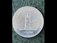 Canada $1 1977 Elizabeth Jubilee Silver