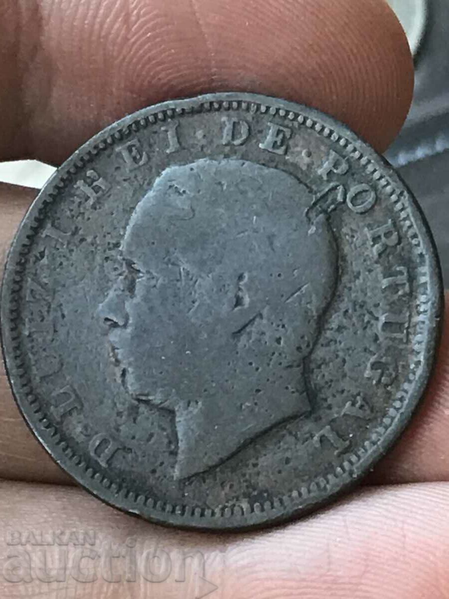 Portugal 20 flight 1883 with price 4.00 BGN | € 2.05 Portugal 20 flight 1883 with price 4.00 BGN | € 2.05