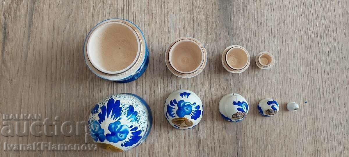 Păpuși matrioșca 5 piese pentru colecționari - 5