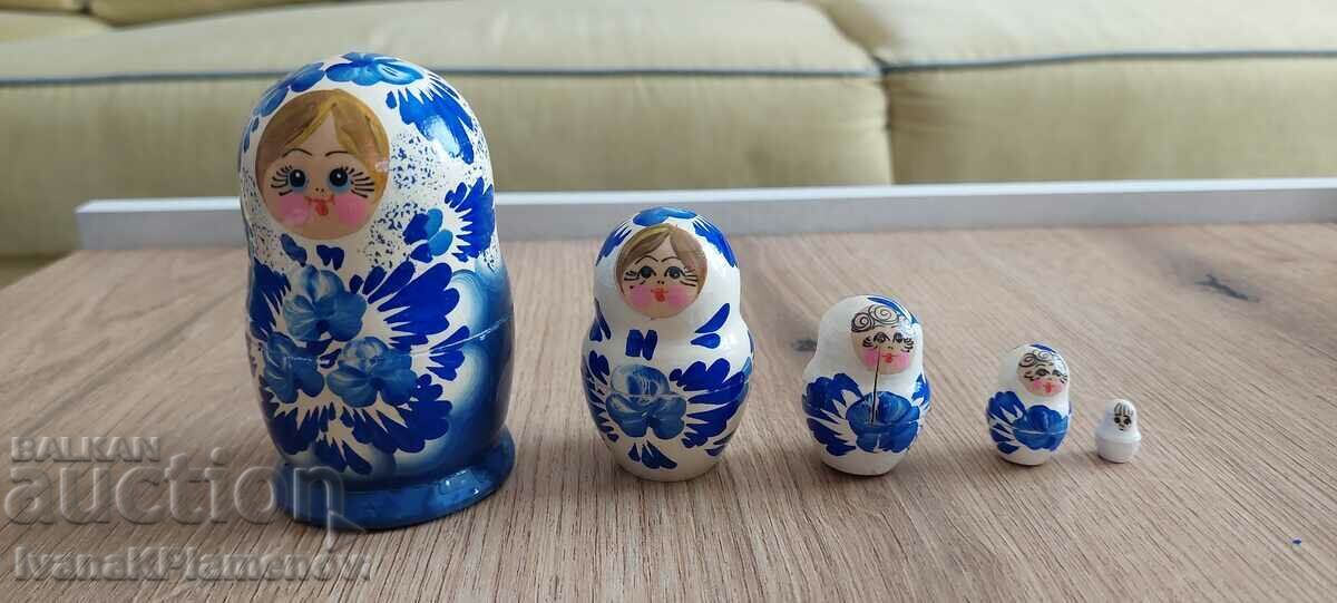 Κούκλες Matryoshka 5 τεμαχίων για συλλέκτες