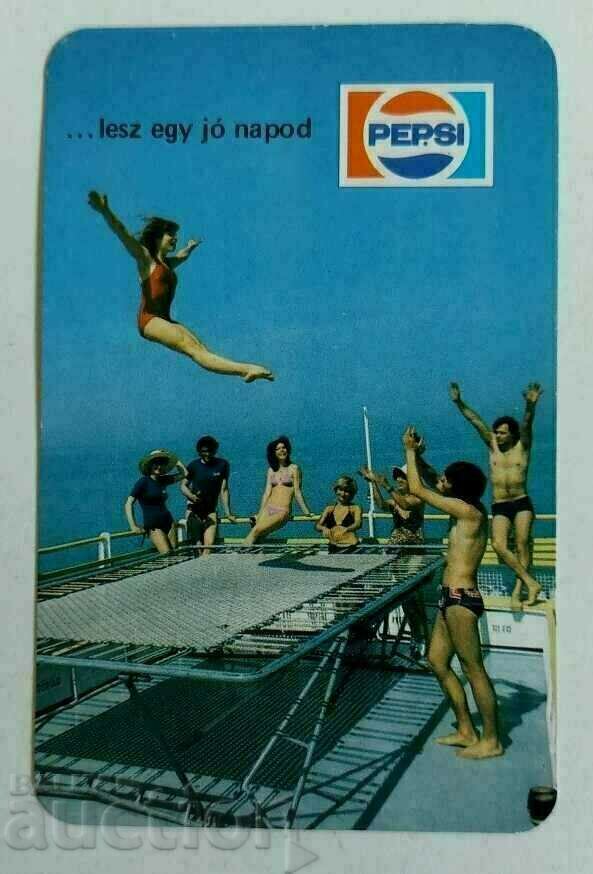 , 1982 PEPSI NON-ALCOHOLIC SOCIAL CALENDAR CALENDAR