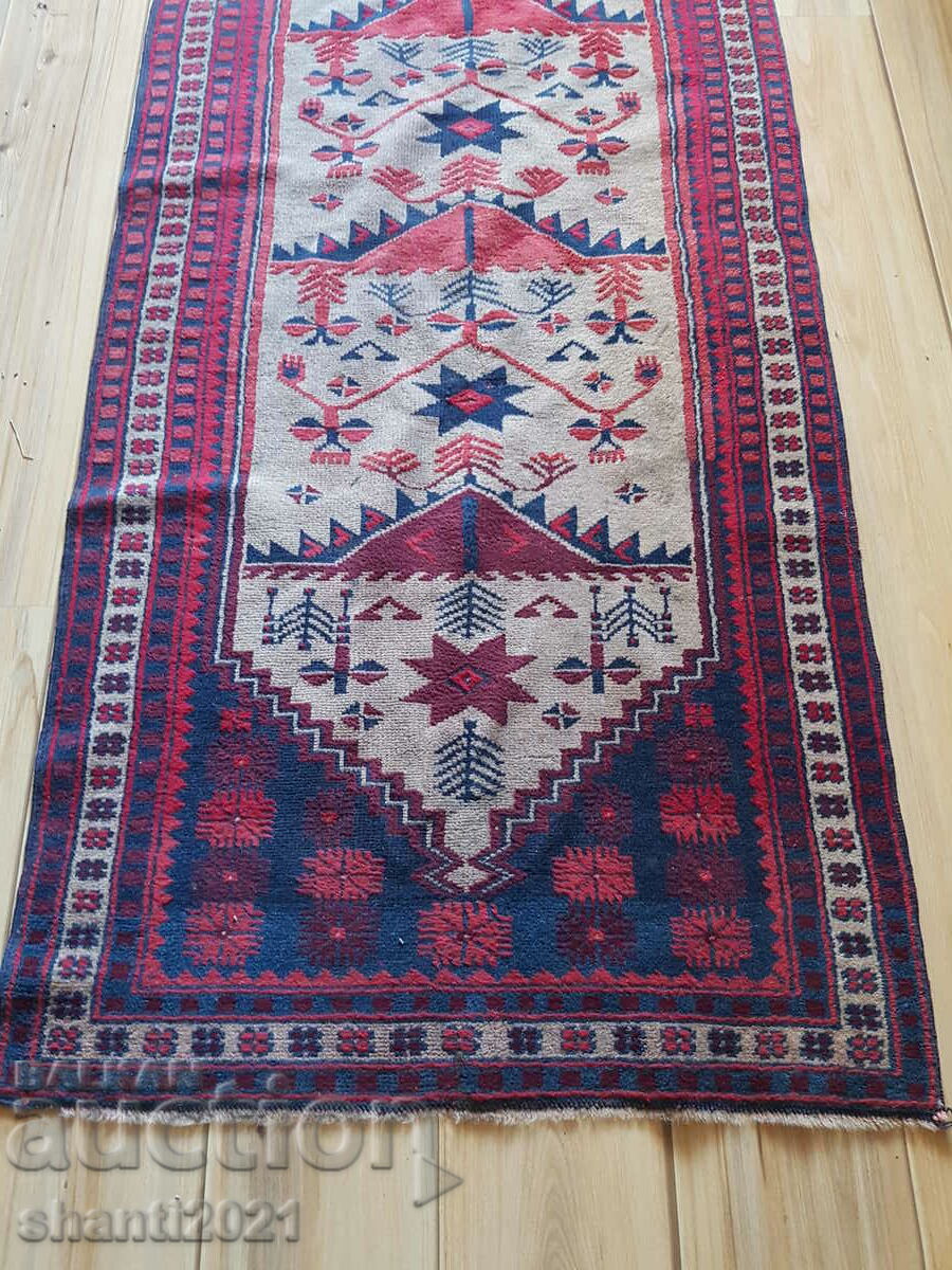 19C Rare Antique Turkmenistan Woolen Prayer Rug - 7 19C Rare Antique Turkmenistan Woolen Prayer Rug - 7