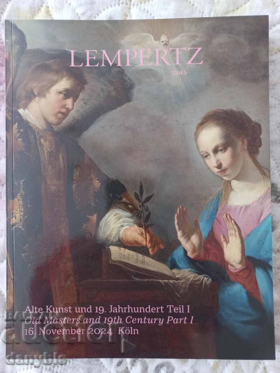 Lempertz Auction Catalog of Vintage Paintings and Art