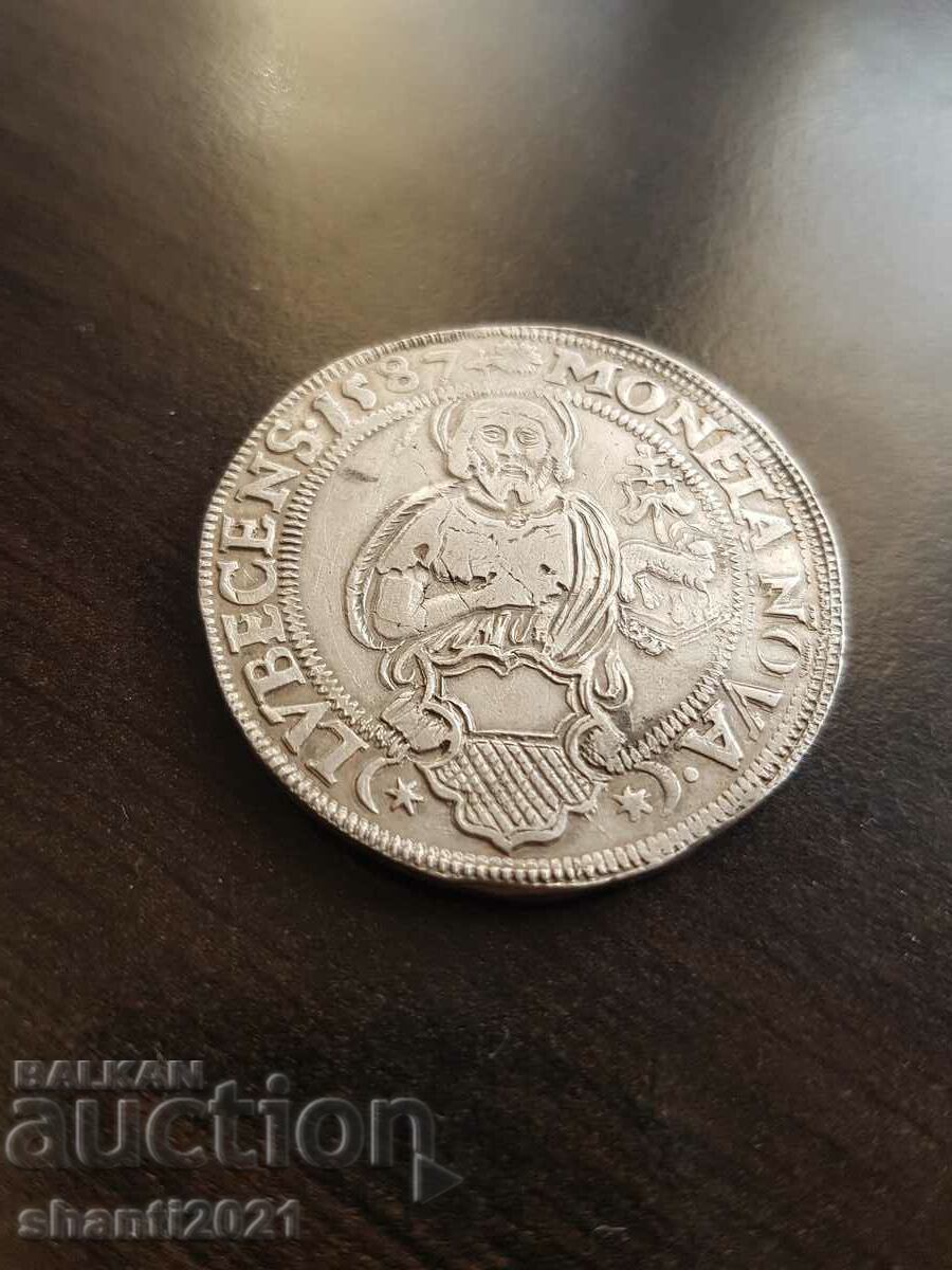 Delivery of THALER, Rudolf II, 1587 Lübeck, Germany