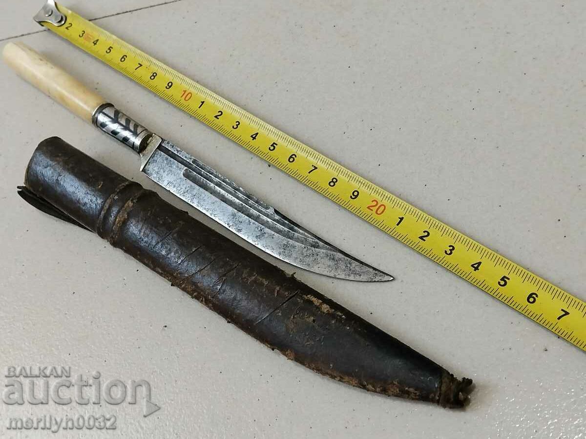 Auction Knife with ivory handle, silver niello, ORIGINAL dagger Auction Knife with ivory handle, silver niello, ORIGINAL dagger