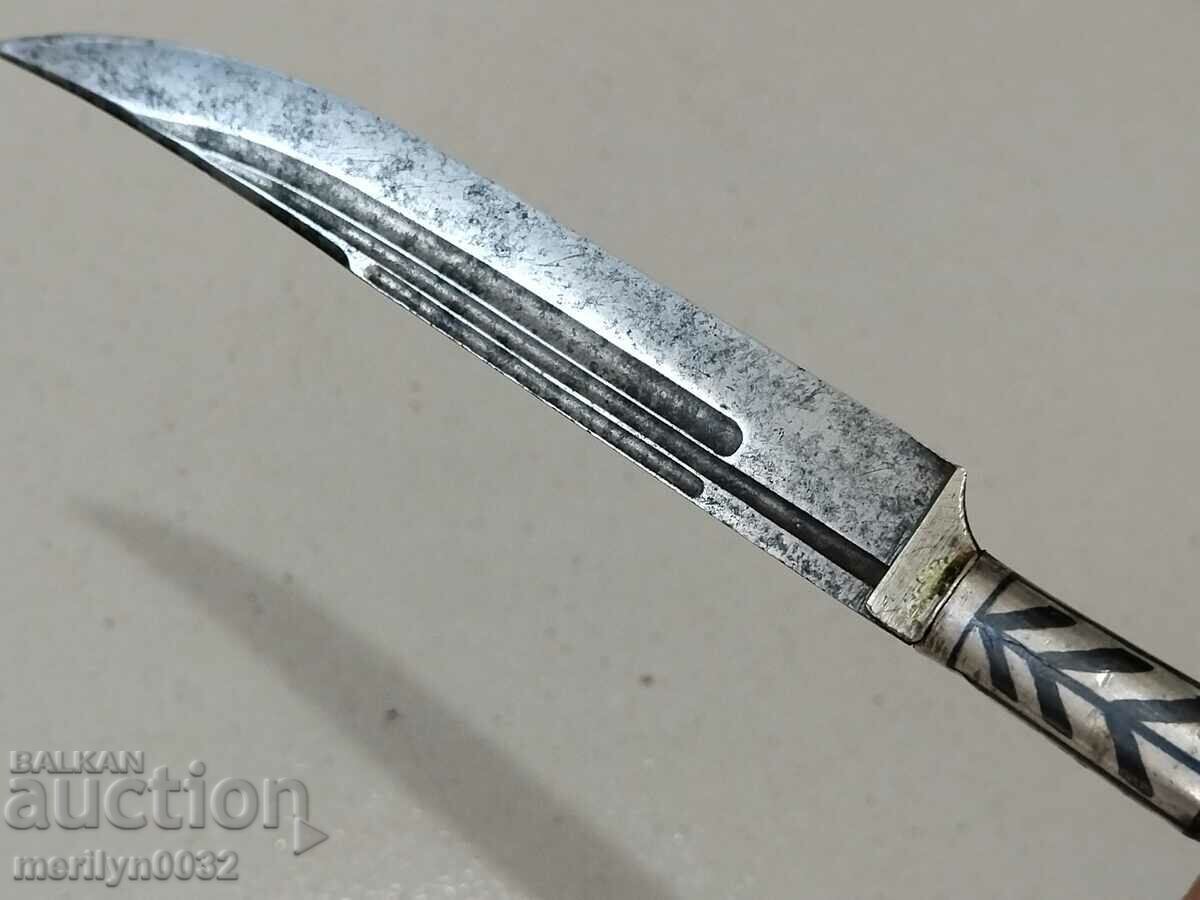 Delivery of Knife with ivory handle, silver niello, ORIGINAL dagger Delivery of Knife with ivory handle, silver niello, ORIGINAL dagger