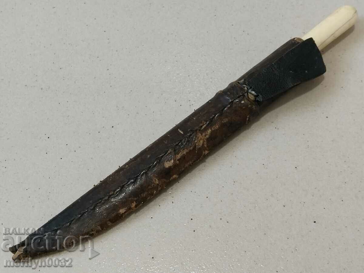 Knife with ivory handle, silver niello, ORIGINAL dagger - 7 Knife with ivory handle, silver niello, ORIGINAL dagger - 7