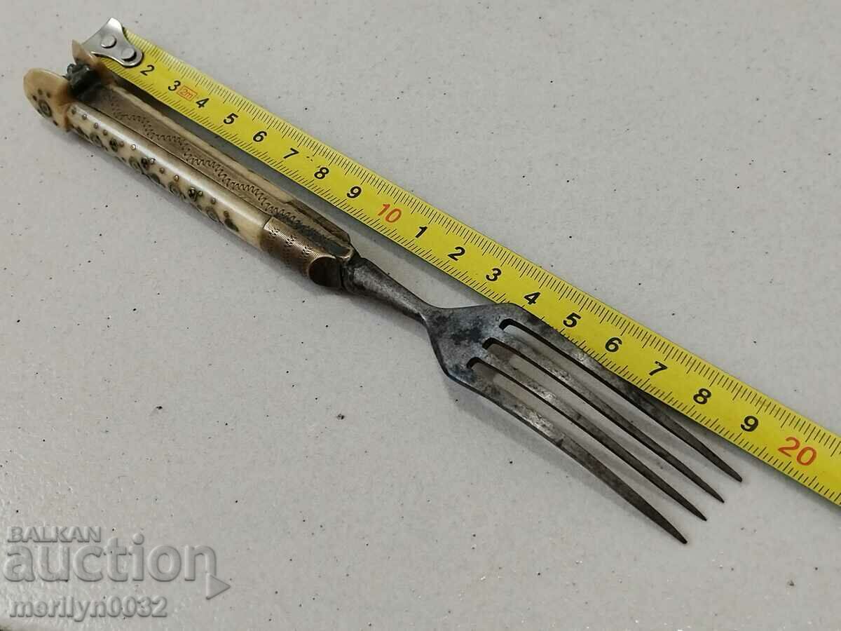 Balkan haidushka Ottoman fork ORIGINAL dagger knife with price 585.00 BGN | € 299.11 Balkan haidushka Ottoman fork ORIGINAL dagger knife with price 585.00 BGN | € 299.11