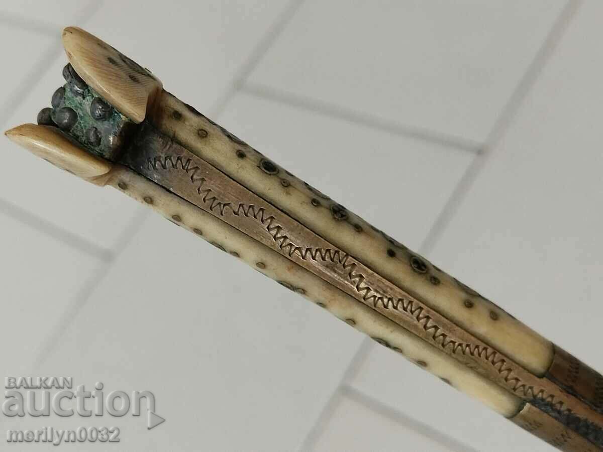 Balkan haidushka Ottoman fork ORIGINAL dagger knife - 6 Balkan haidushka Ottoman fork ORIGINAL dagger knife - 6