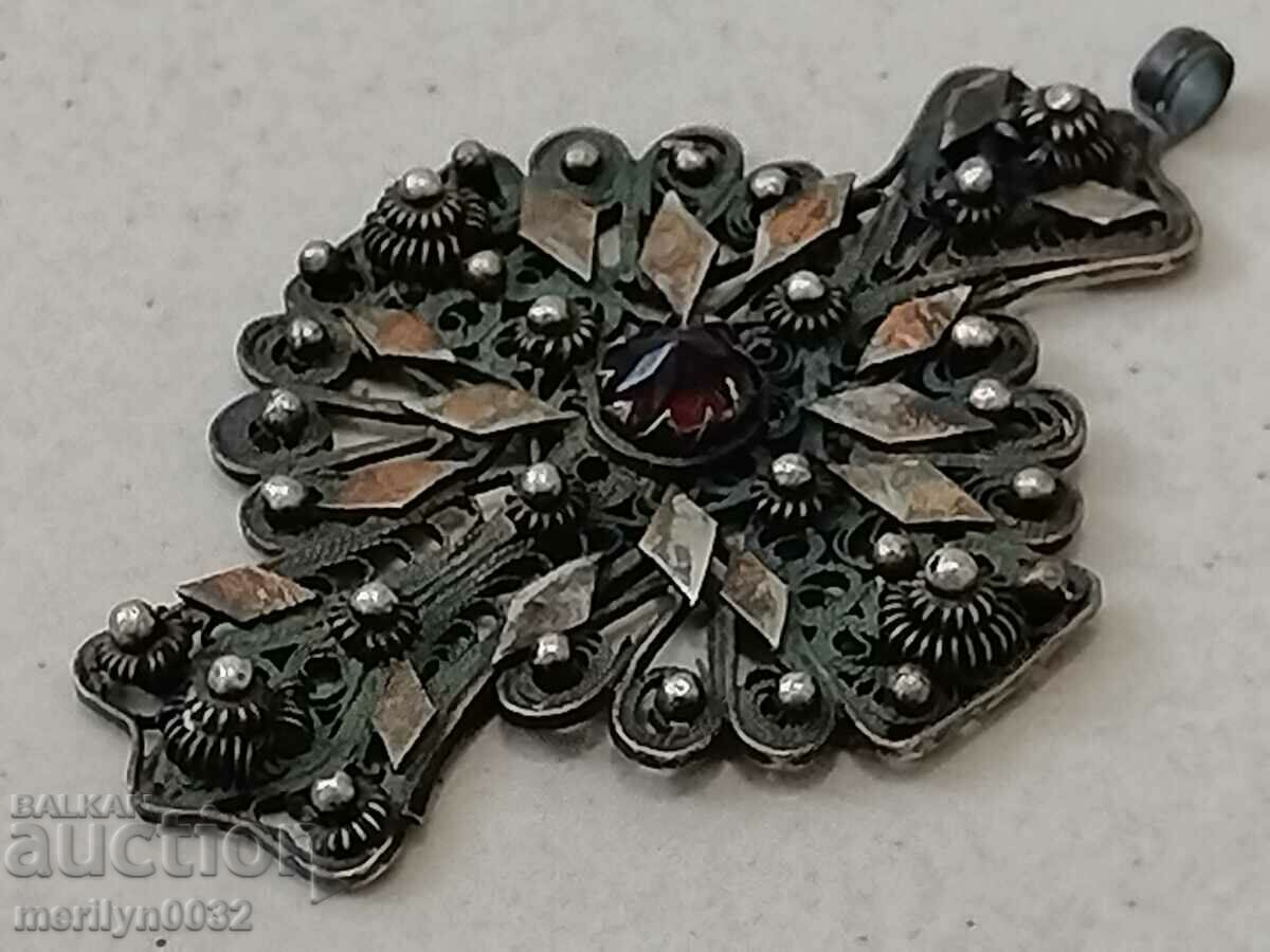 Renaissance cross silver 17.5 g filigree granulation jewelry - 6 Renaissance cross silver 17.5 g filigree granulation jewelry - 6