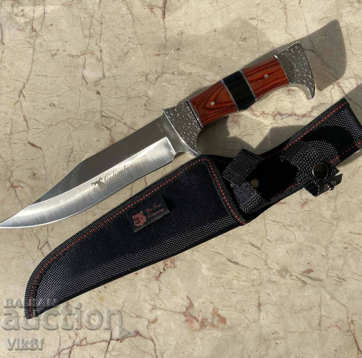 Hunting knife with fixed blade Columbia G 63 -170x 280 with price 23.50 BGN | € 12.02 Hunting knife with fixed blade Columbia G 63 -170x 280 with price 23.50 BGN | € 12.02