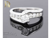 New Gold Ring with 1.16ct Natural Diamonds