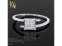 Inel de aur nou cu diamante naturale de 0,37 ct