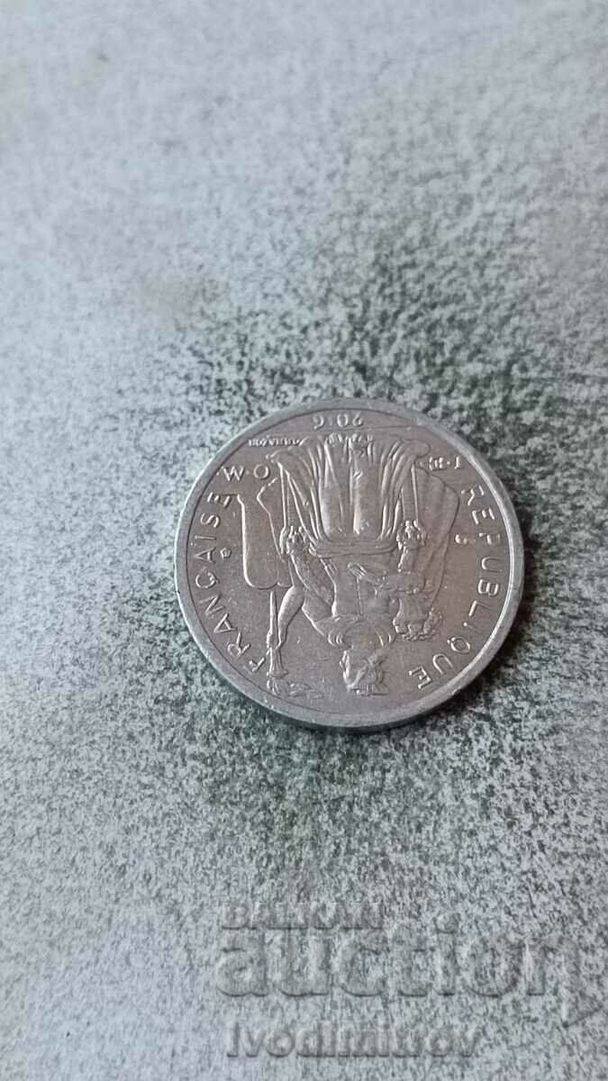 New Caledonia 1 franc 2016 with price 2.75 BGN | € 1.41 New Caledonia 1 franc 2016 with price 2.75 BGN | € 1.41