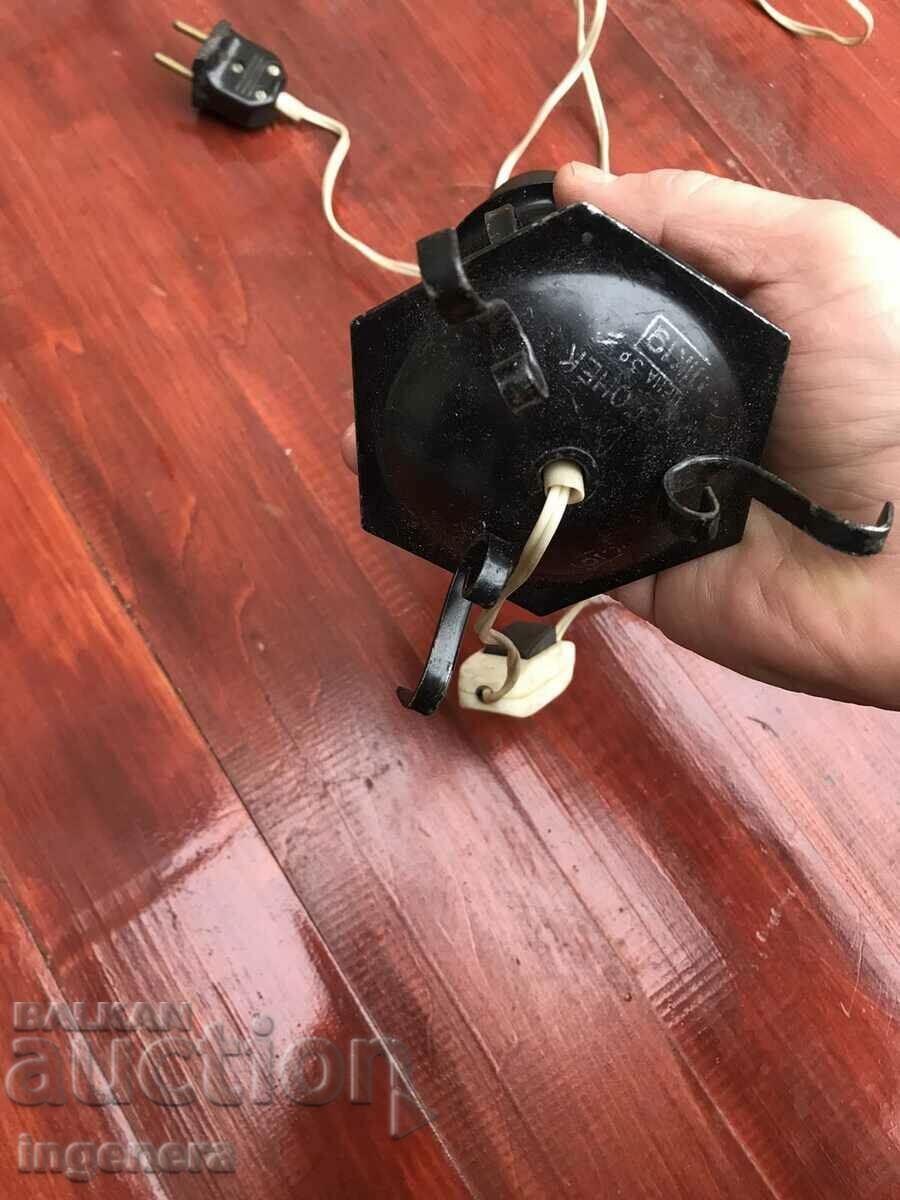 WROUGHT IRON TABLE LAMP - USSR - 5 WROUGHT IRON TABLE LAMP - USSR - 5