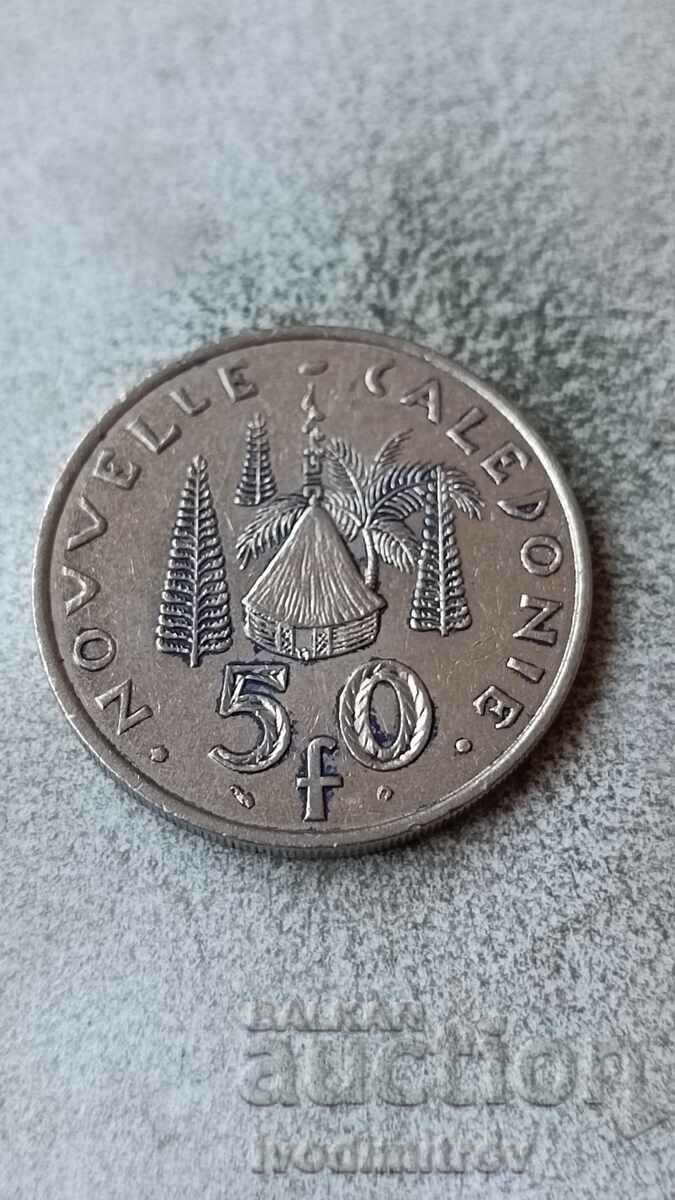 Noua Caledonie 50 de franci 2001