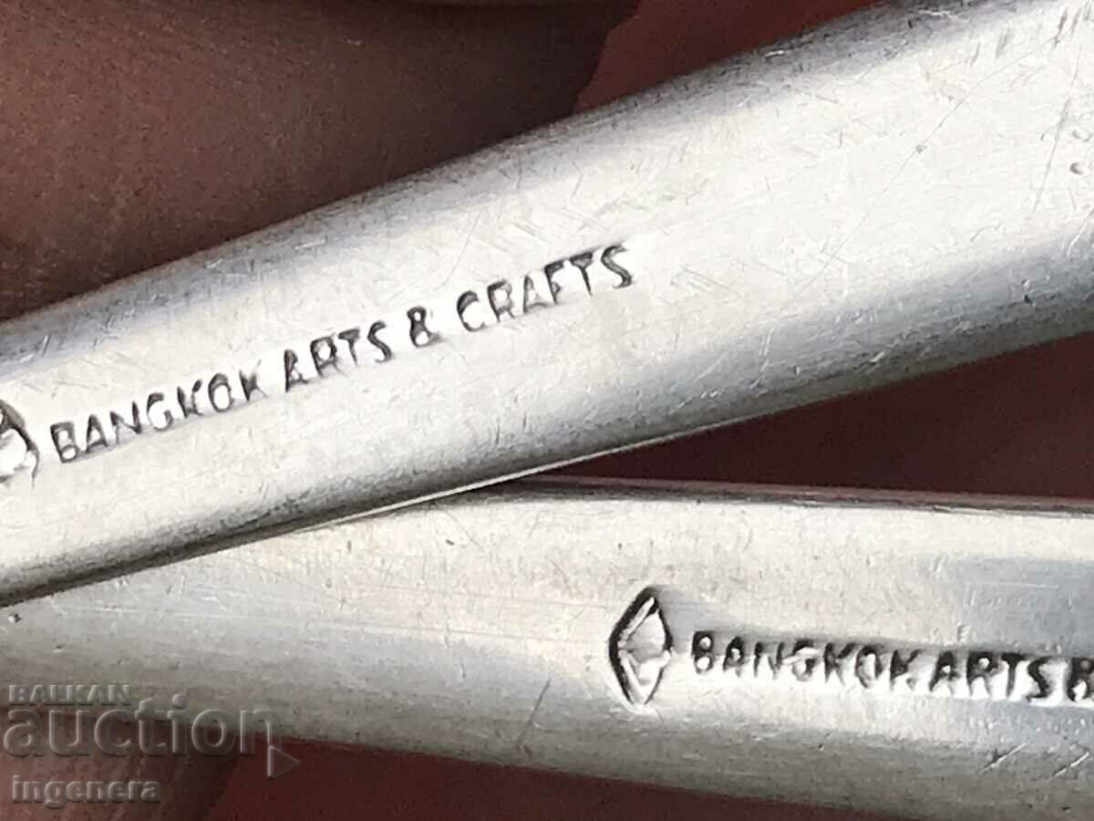 SET LINGURĂ, FURBILITĂ PLACATĂ ARGINTĂ MARCAT - 5 SET LINGURĂ, FURBILITĂ PLACATĂ ARGINTĂ MARCAT - 5