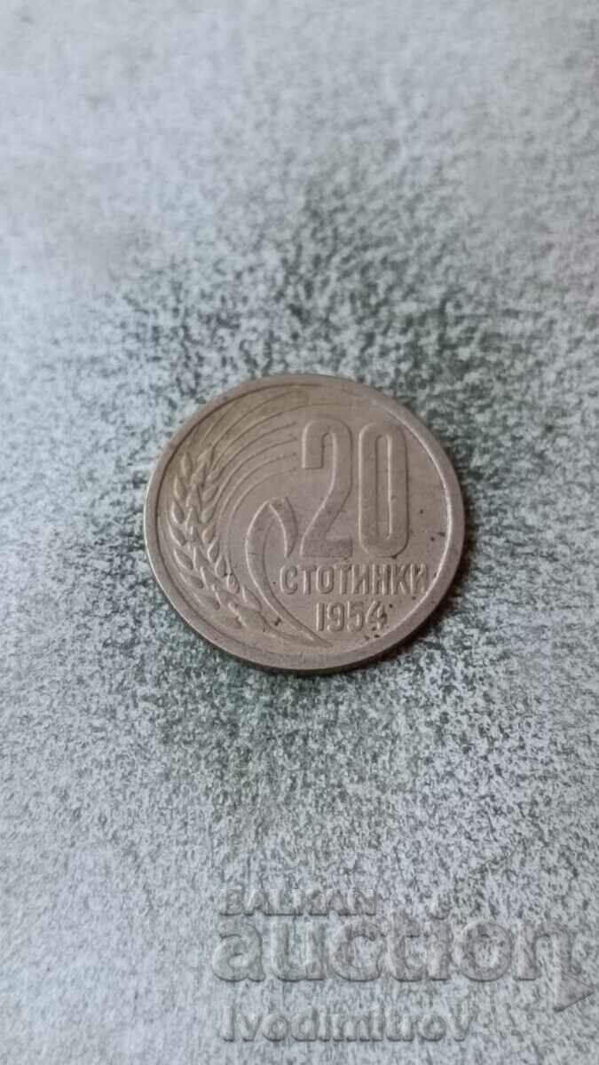 20 cents 1954