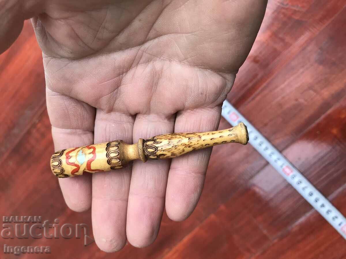 CIGARETTE WOOD PAINTED PYROGRAPH USED with price 7.00 BGN | € 3.58 CIGARETTE WOOD PAINTED PYROGRAPH USED with price 7.00 BGN | € 3.58