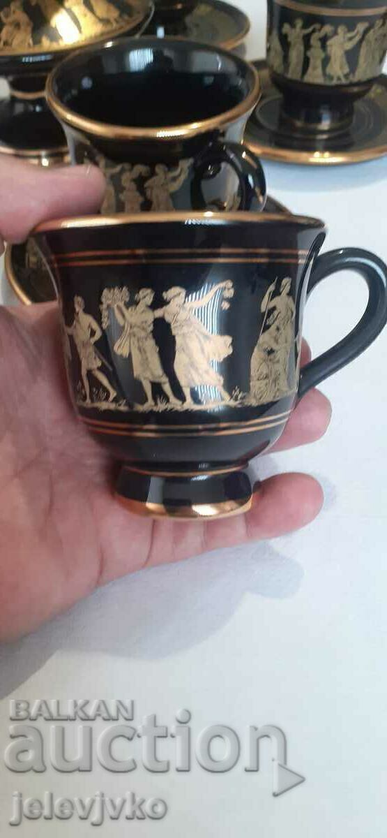 Livrarea Serviciu porțelan aurit Livrarea Serviciu porțelan aurit