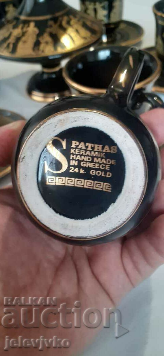 Позлатен порцеланов сервиз - 5