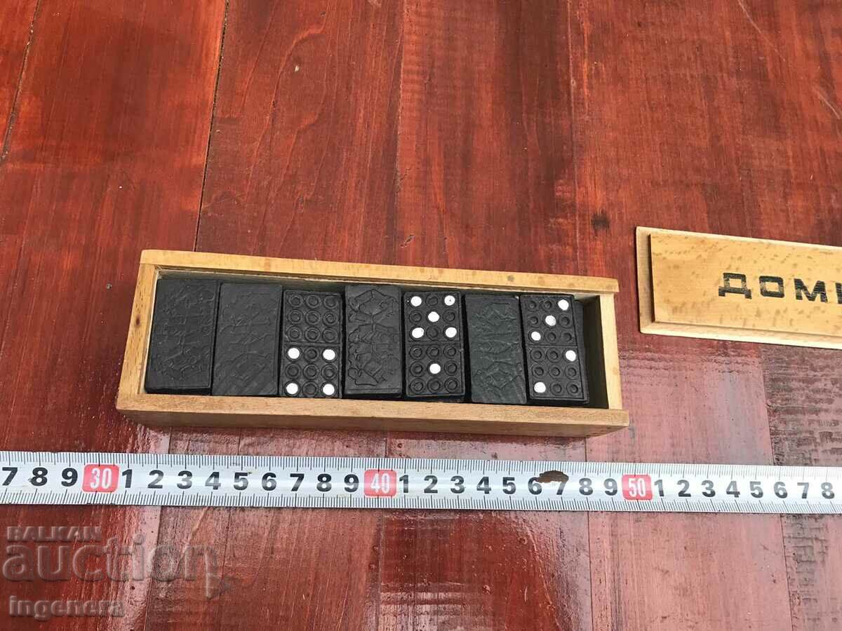 DOMINO SET WITH 28 SOCA TILES with price 16.00 BGN | € 8.18 DOMINO SET WITH 28 SOCA TILES with price 16.00 BGN | € 8.18