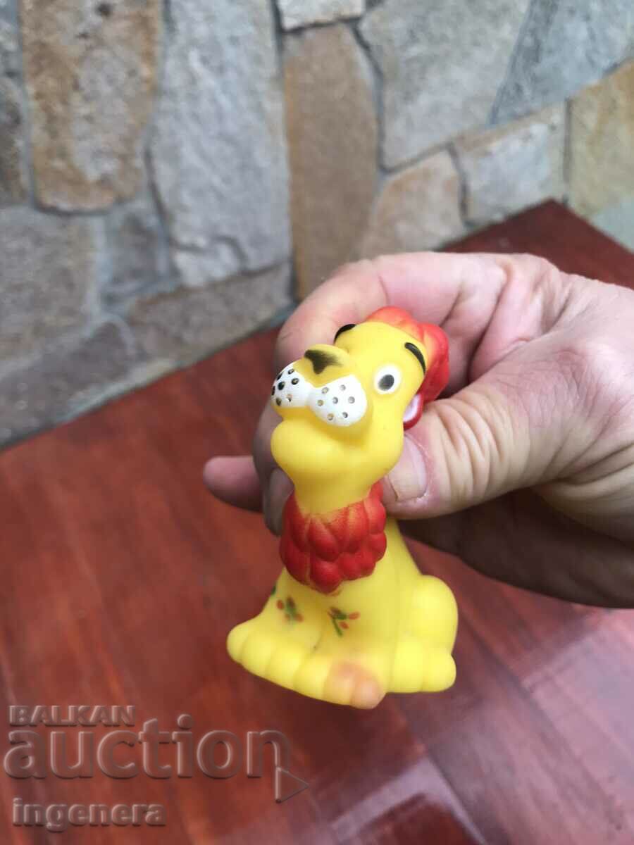 RUBBER TOY FROM SOCA - 5 RUBBER TOY FROM SOCA - 5