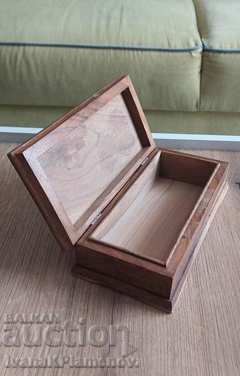 Κουτί από μασίφ ξύλο με χάλκινα εξαρτήματα - 5 Κουτί από μασίφ ξύλο με χάλκινα εξαρτήματα - 5