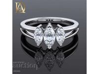 New Gold Ring with 0.81ct Natural Diamonds