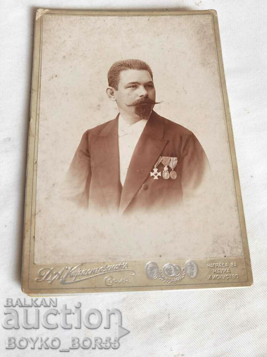 Auction Large Old Photo Carton Karastoyanov Sofia 1897 10.5/16.5 Auction Large Old Photo Carton Karastoyanov Sofia 1897 10.5/16.5