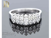 New Gold Ring with 0.75ct Natural Diamonds