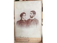 Large Old Photo Cardboard Albert Beese Rostock 1890