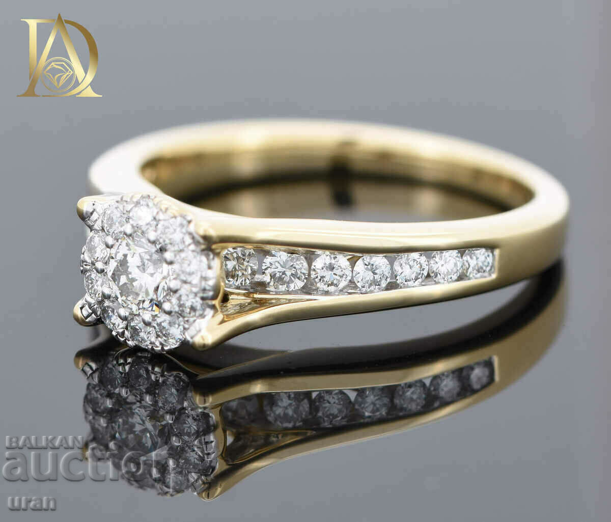 Δημοπρασία Νέο χρυσό δαχτυλίδι με φυσικά διαμάντια 0,67 καρατίων Δημοπρασία Νέο χρυσό δαχτυλίδι με φυσικά διαμάντια 0,67 καρατίων