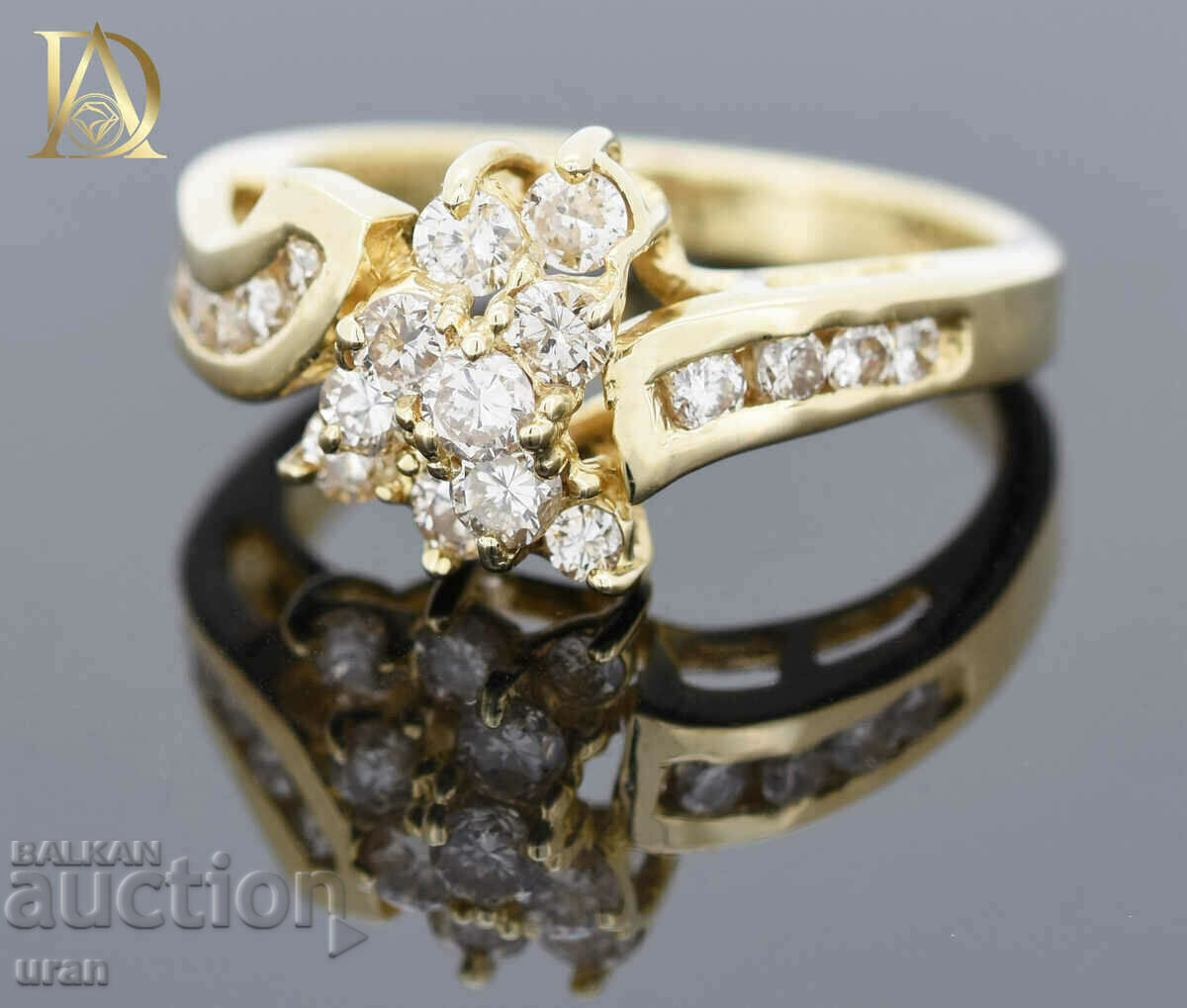 New Gold Ring with 0.85ct Natural Diamonds with price 2000.00 BGN | € 1022.58 New Gold Ring with 0.85ct Natural Diamonds with price 2000.00 BGN | € 1022.58