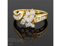 New Gold Ring with 0.85ct Natural Diamonds
