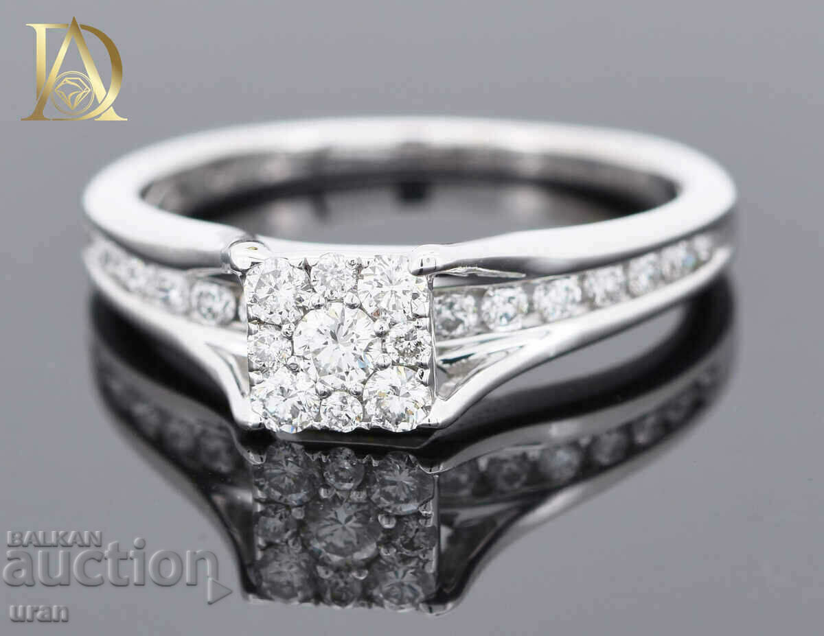 New Gold Ring with 0.55ct Natural Diamonds with price 1600.00 BGN | € 818.07