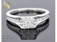 New Gold Ring with 0.55ct Natural Diamonds