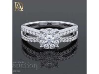 New Gold Ring with 0.60ct Natural Diamonds