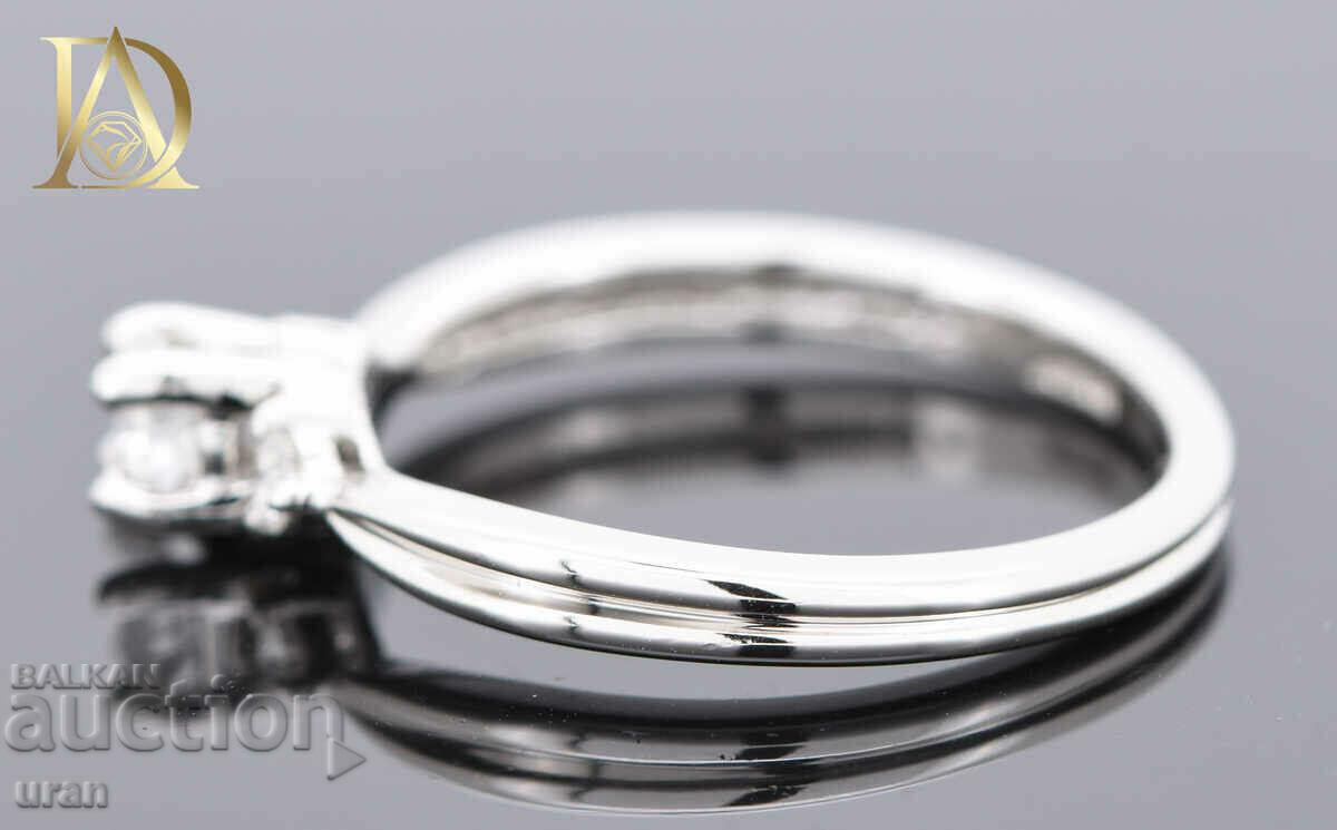 Delivery of New Gold Ring with 0.29ct Natural Diamonds Delivery of New Gold Ring with 0.29ct Natural Diamonds