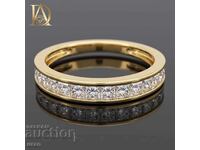 New Gold Ring with 1.00ct Natural Diamonds