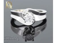 New Gold Ring with 0.99ct Natural Diamonds