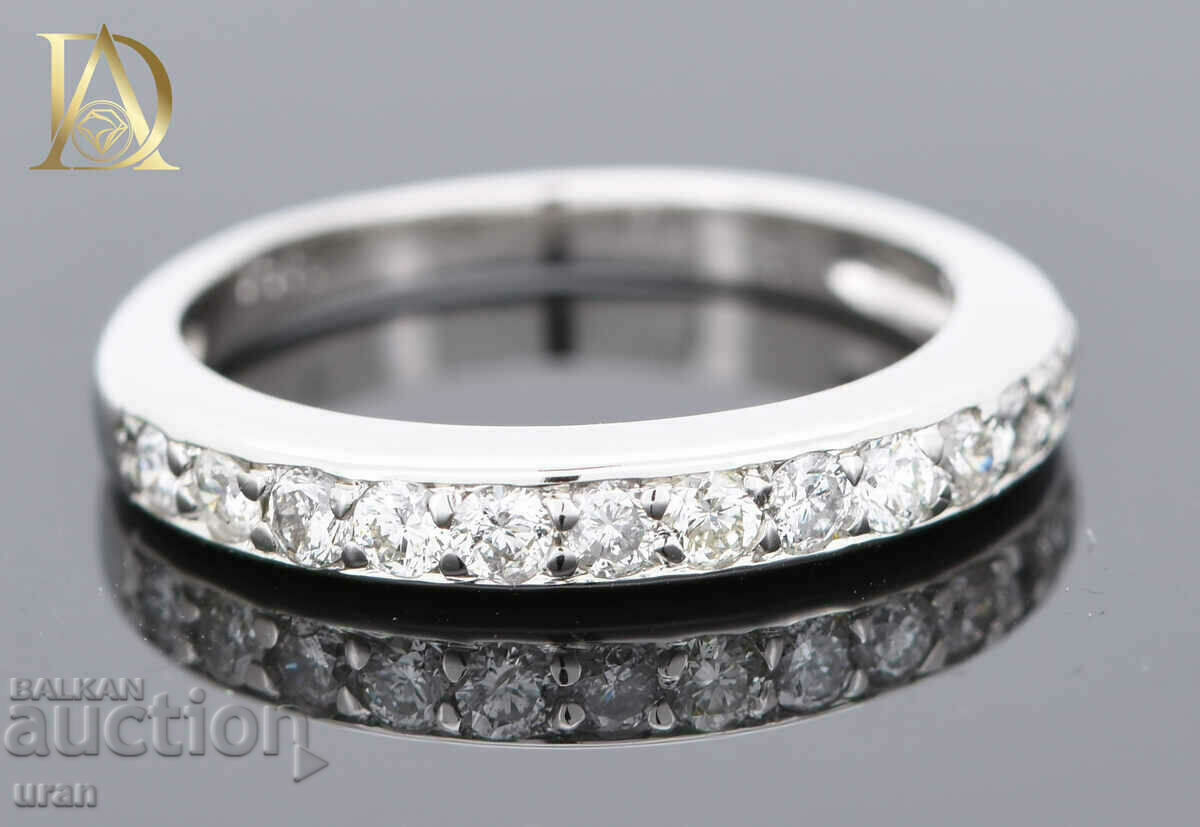 New Gold Ring with 0.40ct Natural Diamonds - 5 New Gold Ring with 0.40ct Natural Diamonds - 5