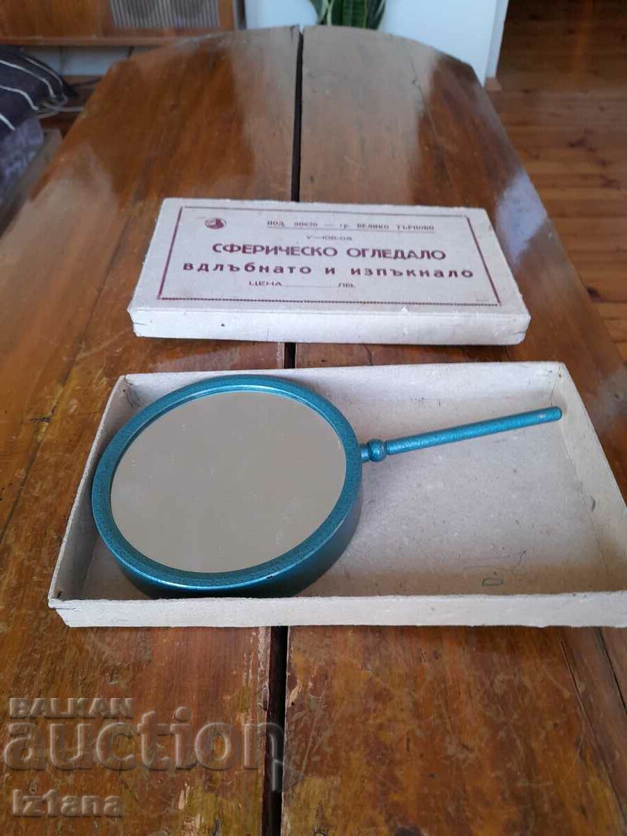 Auction Old Spherical Mirror Auction Old Spherical Mirror