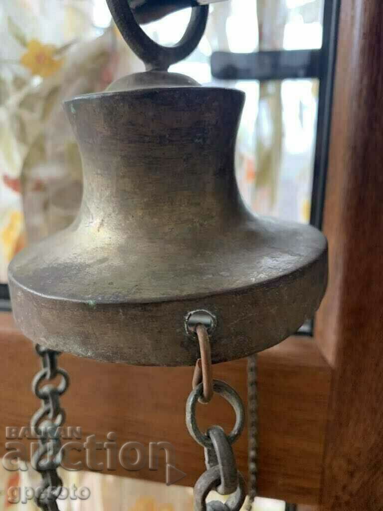 Huge old copper lamp - 19th century - 6 Huge old copper lamp - 19th century - 6