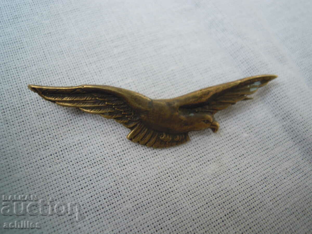 INSIGNA AAVIAȚIEI REGALE .EAGLE BADGE 1929