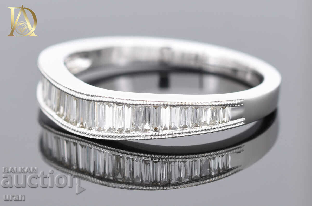 New Gold Ring with 1.10ct Natural Diamonds with price 3000.00 BGN | € 1533.88 New Gold Ring with 1.10ct Natural Diamonds with price 3000.00 BGN | € 1533.88